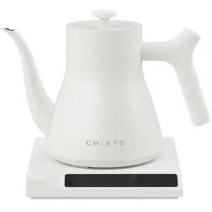 Bouilloire électrique CHiATO flowPLAY Classic - 0,6 L, blanche pas cher