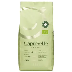 Café en grains bio Caprisette Verde, 1 kg pas cher