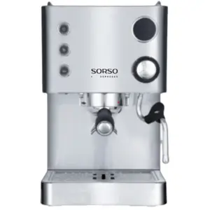 Machine expresso SORSO - acier inoxydable