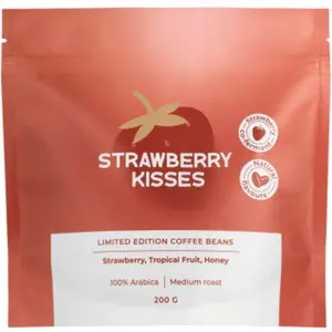 Grains de café en édition limitée Strawberry Kisses (co-fermentation à...Vendu parcoffee-friend