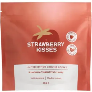 Café moulu en édition limitée Strawberry Kisses (co-fermentation à la ... pas cher