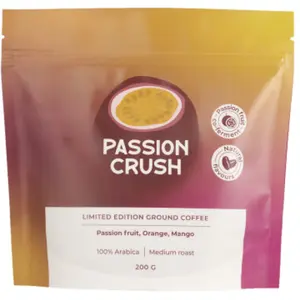 Café moulu en édition limitée Passion Crush (co-fermentation aux fruit...