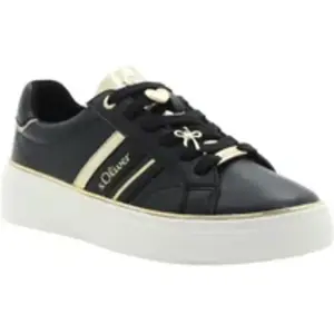 Baskets à semelle plateforme femme s.Oliver Noir 38 2177773.99D5 pas cher