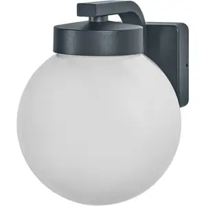 Comparateur de prix : Endura classic erda Wall E27 IP54 Dark Grey