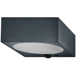 Comparateur de prix : Osram - endura style solar bright sensor Wall Down IP54 Dark Grey