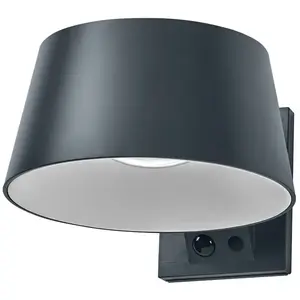 Comparateur de prix : ENDURA STYLE SOLAR BRIGHT SENSOR Wall Brella IP54 Dark Grey