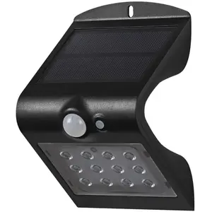 OSRAM Projecteur solaire ENDURA BUTTERFLY, noir, 1,5 W, 200 lm, détect...