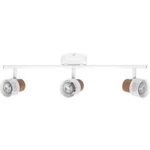 Spot de plafond OSRAM CORK, blanc, 3 spots, GU10-LED, 927, à intensité...Vendu parluminaire