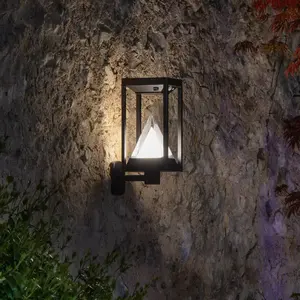 Comparateur de prix : OSRAM SMART+ applique d'extérieur solaire à LED ALPS, noir Capteur