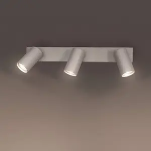 Spot de plafond OSRAM OCTAGON, blanc, à 3 lampes, GU10-LED 927 à inten... pas cher