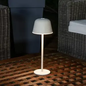 Comparateur de prix : Lampe à poser rechargeable OSRAM ENDURA STYLE, beige 30 cm IP44 CCT