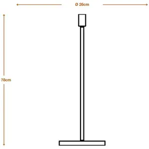 Comparateur de prix : OSRAM lampe sur pied DECOR STICK, beige, hauteur 78 cm, 1 x E27