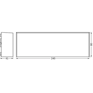 Applique d'extérieur LED OSRAM ENDURA STYLE IVO, gris foncé IP65 pas cher
