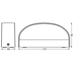Applique d'extérieur LED OSRAM pour mur extérieur ENDURA STYLE ILAY, g... pas cher