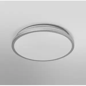 Plafonnier LED OSRAM ORBIS DUBLIN, Ø 30 cm, métal argenté pas cher