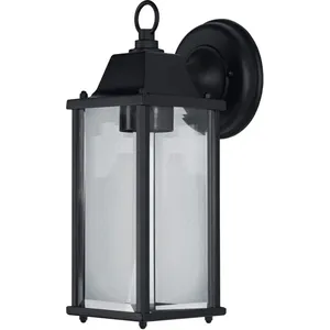 Comparateur de prix : Luminaire extérieur endura Classic m E27 noir, IP43, boîtier en alumin...