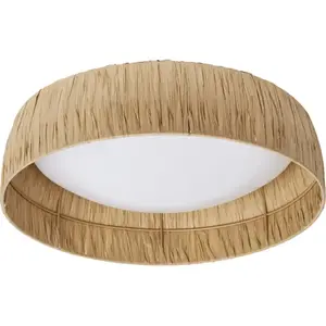 Plafonnier LED OSRAM Decor Bamboo Paper, Ø 40 cm, bambou pas cher