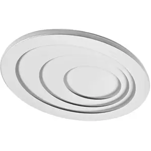 Plafonnier LED OSRAM ORBIS SPIRAL OVAL, Ø 49 cm blanc 37 W pas cher