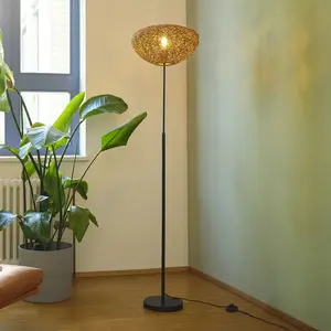 Lampe sur pied OSRAM Decor Paper Drop, papier, beige, E27