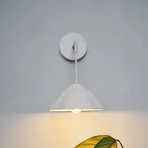 Applique murale OSRAM Decor Lotus Leaf, à 1 lampe, blanc, papier, E14Vendu parluminaire