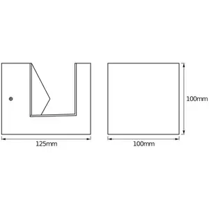 OSRAM Applique d'extérieur LED ENDURA STYLE PYRAMID acier inoxydable I...