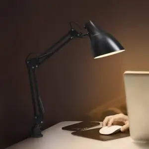 Lampe à pince OSRAM Office Line Desk Pear Clip, noir, E27Vendu parluminaire