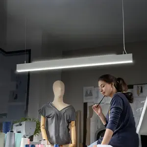 Suspension LED OSRAM Office line Cuboid blanche 4 000 K DIM pas cher