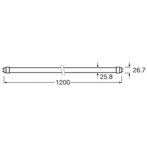 Comparateur de prix : OSRAM lampe LED T8 15W ampoule tubulaire Bio-Lumilux 965 120cm