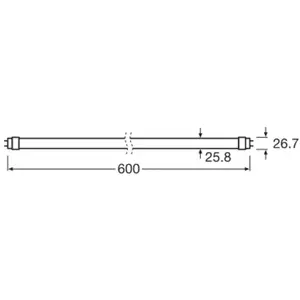 Comparateur de prix : OSRAM Ampoule tubulaire LED T8 6,6W Bio-Lumilux 965 60cm