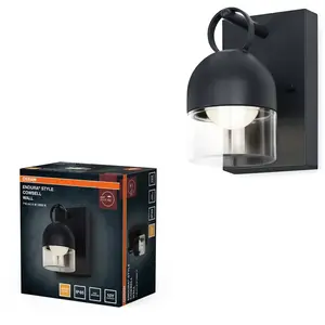 Endura® Style Cowbell Ip65 Wall 6w Dark Grey