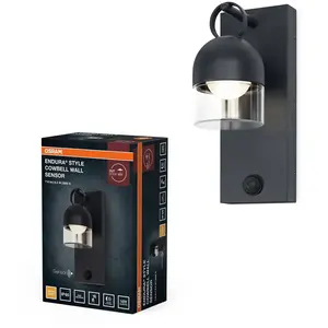 Endura® Style Cowbell Ip65 Wall Sensor 6w Dark Grey