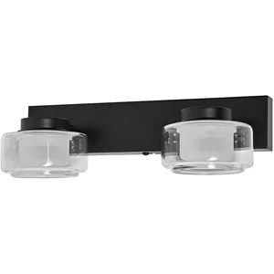 Comparateur de prix : LEDVANCE Applique murale LED Orbis Flame, à 2 lampes, noir, IP44
