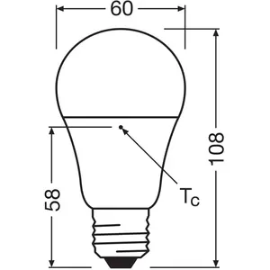 OSRAM LED Superstar Classic Ampoule LED en forme de piston avec trois ... pas cher