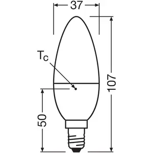 OSRAM LED Bougie Relax/Active/Sleep E14 4,9W mat 827/840 pas cher