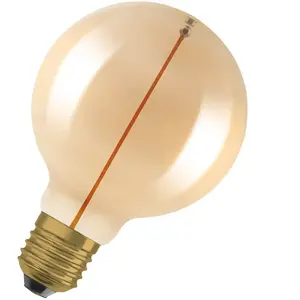 Lampe - OSRAM - Vintage 1906® Classic Globe95 - LED - Blanc - 2,2W - 120lm pas cher