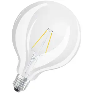 OSRAM Ampoule LED à filament Globe G125 E27, 2,5 W clair 2.700 K pas cher