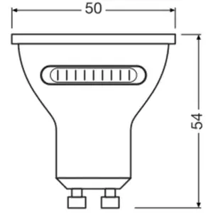 OSRAM LED SPOT PAR16 55 avec trois couleurs de lumière, 4,2W, 400lm pas cher
