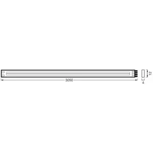 Comparateur de prix : Ledvance - flex cob outdoor 3M led strip, white, 13W, 1900lm