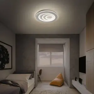 LEDVANCE Orbis Spiral Oval Plafonnier LED 72x58cm pas cher