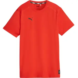 Puma Hoops Team Drycell SS Tee rouge XL pas cher
