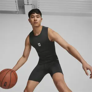 Comparateur de prix : Puma Hoops Team Baselayer Tanktop, Puma Noir M