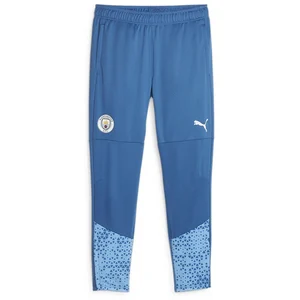 Puma Pantalon de survêtement d’entraînement 23/24 Manchester City bleu M pas cher