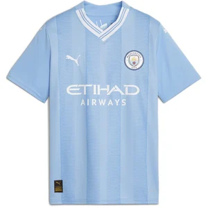 Comparateur de prix : Puma Maillot Domicile Manchester City 2023/2024 bleu / blanc 14 ans