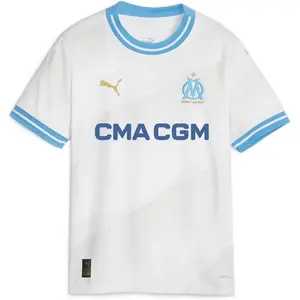 Puma T-shirt Manches Courtes Junior Domicile Olympique Marseille