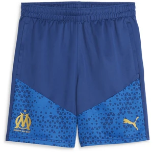 Puma Om Training Short Roy 2023/2024 bleu XS pas cher