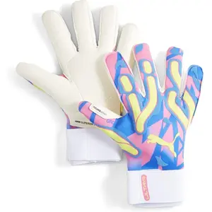 Puma Gants de gardien ULTRA Ultimate ENERGY Hybrid bleu 9.5 pas cher