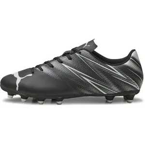 Comparateur de prix : PUMA Men Attacanto Fg/Ag Chaussures de football, Puma Black Silver Mist, 44.5 EU