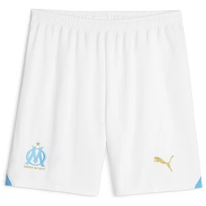 PUMA Olympique de Marseille 771355-01 Shorts Replica Shorts Unisex White Taille XS