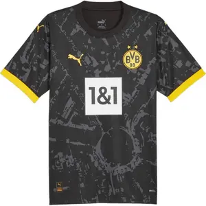 Puma Maillot Extérieur Borussia Dortmund 2023/24 - Noir/Jaune Or - MVendu parcdiscount