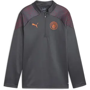 Puma Sweatshirt Training Manchester City 2023/24 gris 8 ans